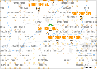 map of San Rafael