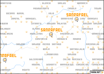 map of San Rafael