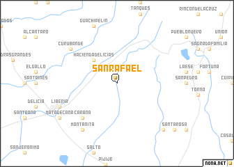 map of San Rafael