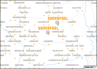 map of San Rafael