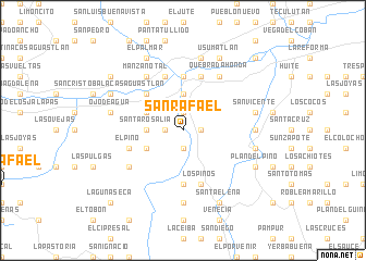 map of San Rafael