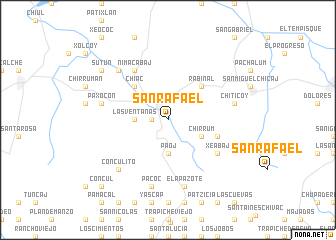 map of San Rafael