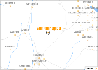 map of San Raimundo