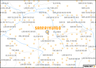 map of San Raymundo