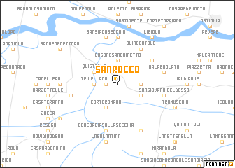 map of San Rocco