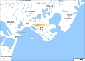 map of San Rocco