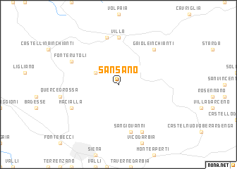 map of San Sano