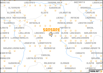 map of Sansare