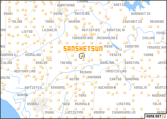 map of San-she-ts\