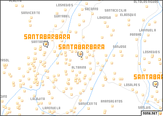 map of Santa Barbara