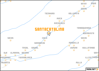 map of Santa Catalina