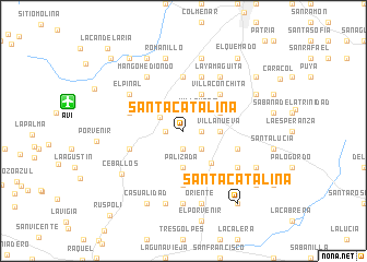 map of Santa Catalina