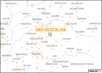 map of Santa Catalina