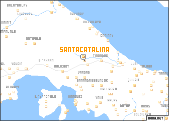 map of Santa Catalina