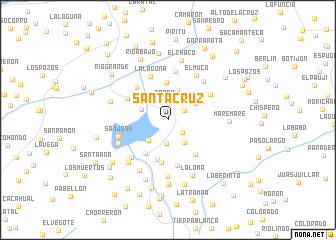 map of Santa Cruz