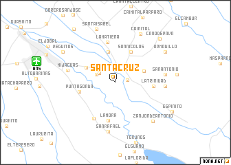 map of Santa Cruz