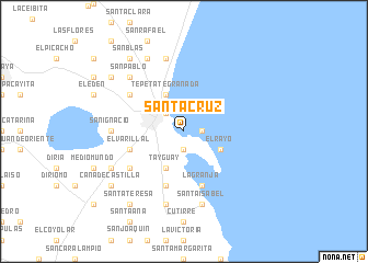 map of Santa Cruz