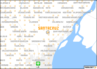 map of Santa Cruz