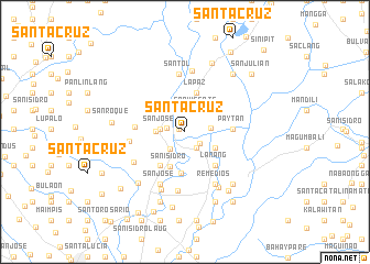 map of Santa Cruz