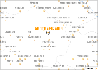 map of Santa Efigenia