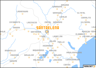 map of Santa Elena