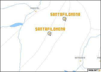 map of Santa Filomena