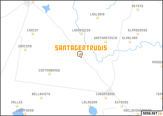 map of Santa Gertrudis