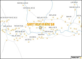 map of Santa Grimanesa