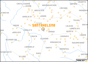 map of Santa Helena