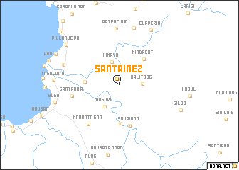 map of Santa Inez