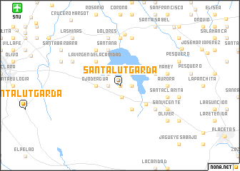 map of Santa Lutgarda