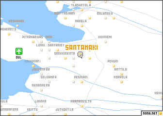 map of Santamäki