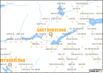 map of Santa Marinha