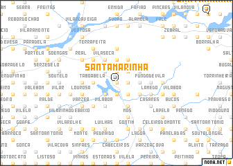 map of Santa Marinha