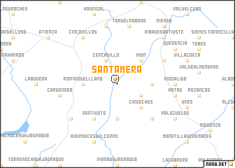 map of Santamera