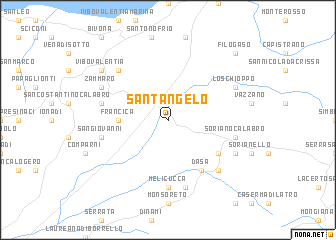 map of SantʼAngelo