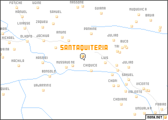 map of Santa Quitéria