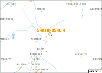 map of Santa Rosalía