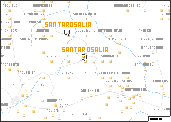 map of Santa Rosalía