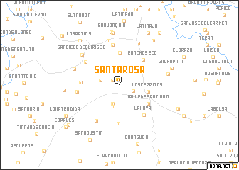 map of Santa Rosa