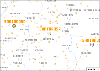 map of Santa Rosa