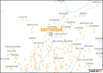 map of Santa Rosa