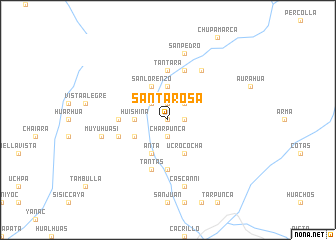 map of Santa Rosa