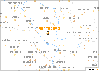 map of Santa Rosa