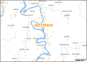 map of Santa Rosa