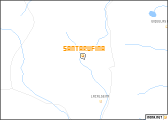 map of Santa Rufina