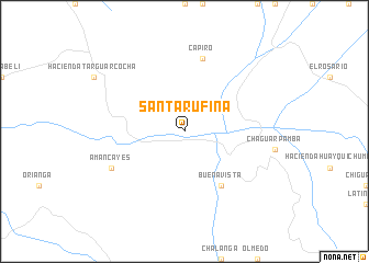 map of Santa Rufina