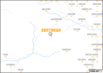 map of Santarum