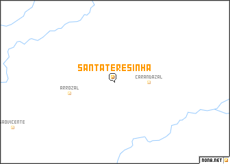 map of Santa Teresinha