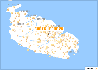 map of Santa Vennera